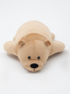 Мягкая игрушка Fixsitoysi Медведь лежачий бежевый 60 см