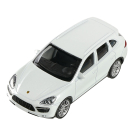 Машинка металлическая Uni-Fortune RMZ City 1:43 Porsche Cayenne Turbo , без механизмов, цвет белый,