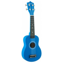 Музыкальный инструмент TERRIS Гитара гавайская Укулеле сопрано JUS-10 BL небесно-синий
