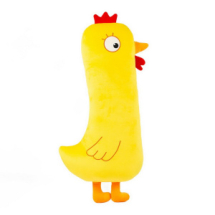 СмолТойс Мягкая игрушка Цыпленок длинный 80 см