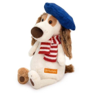 Мягкая игрушка BUDI BASA Собака Бартоломей в берете и шарфем