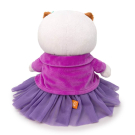 Мягкая игрушка BUDI BASA Кошка Ли-Ли BABY в пурпурной курточке и юбочке 20 см