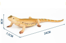 Фигурка Abtoys Юный натуралист Рептилии Ящерица (песочно-коричневая), термопластичная резина