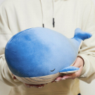 Мягкая игрушка Abtoys Supersoft. Кит синий, 27 см
