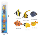 Игровой набор Junfa Фигурки тропических рыбок, 6 штук