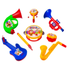 Музыкальные инструменты ABtoys ДоРеМио Весёлый оркестр для малышей (8 предметов) в пакете с хедером 25х18х7см