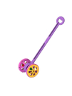 Каталка НОРДПЛАСТ Весёлые колёсики с шариками, фиолетово-розовая