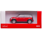 Машина металлическая 1:43 scale MINI CLUBMAN цвет красный