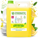 Гель для мытья посуды SYNERGETIC Лимон 5 л