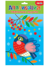 Новый год Сверкающая мозаика. Снегирь