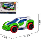 Машинка Junfa спортивная инерционная зеленая 12,5х6х4,5 см