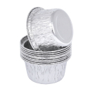 Форма алюминиевая, круглая, 10 шт, 8*3,5 см, серебро MARMITON