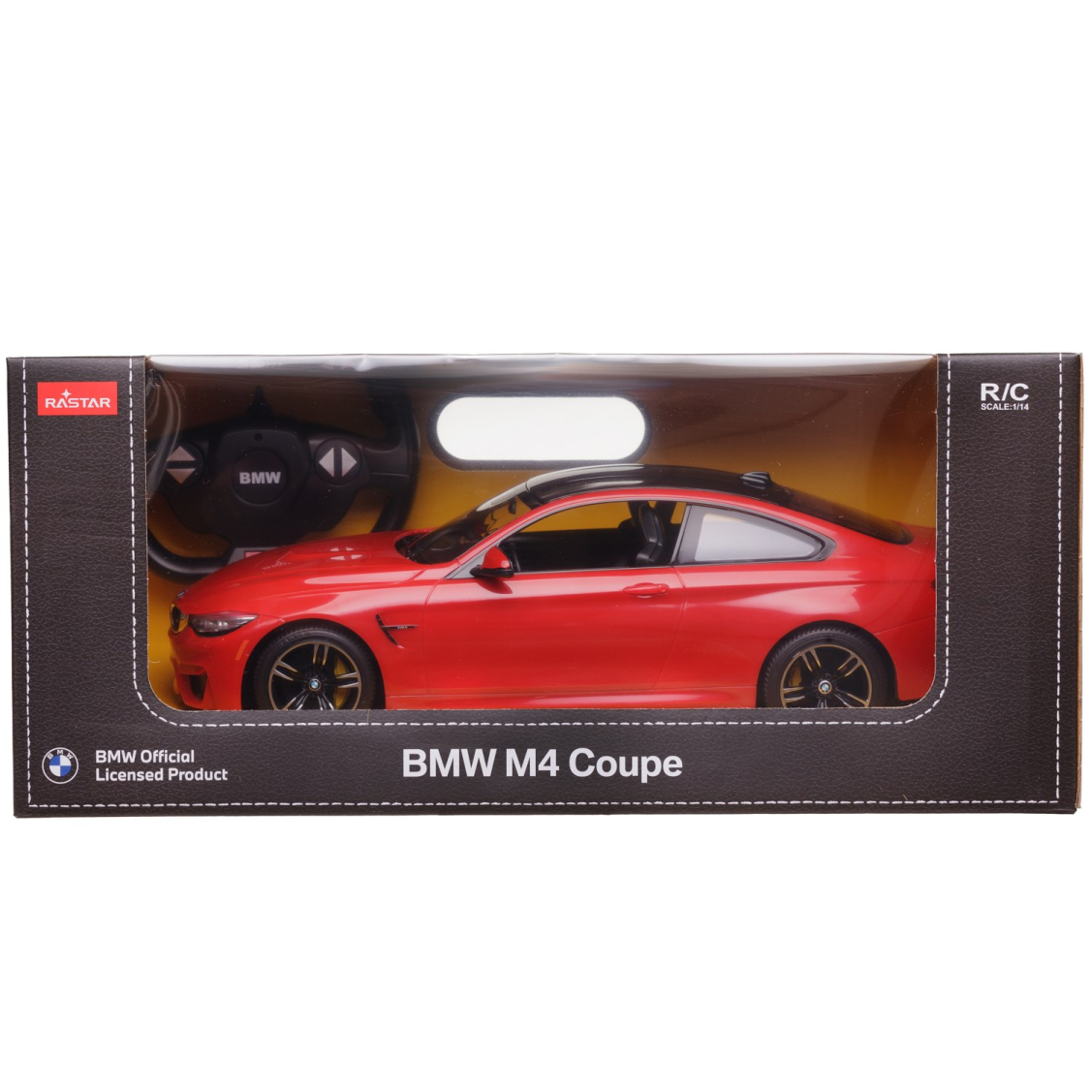 Машина р/у 1:14 BMW M4 Coupe, цвет красный, светящиеся фары | купить, цена,  отзывы