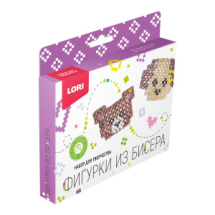 LORI Фигурки из бисера Медвежонок Щенок