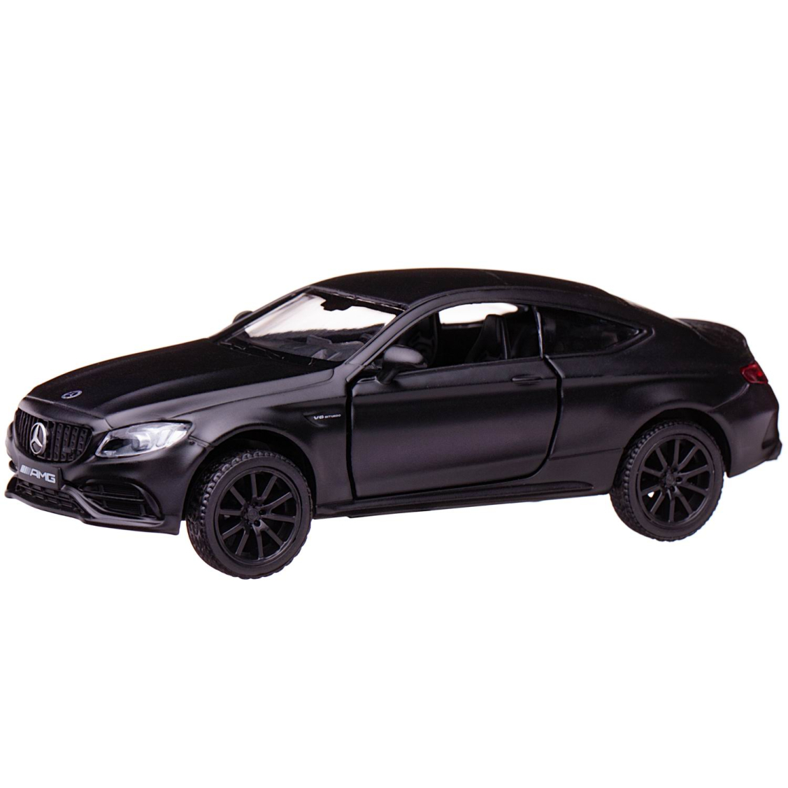 Машина металлическая RMZ City серия 1:32 Mercedes-Benz C63 S AMG Coupe  2019, инерционная, цвет черный матовый, двери открываются | купить, цена,  отзывы