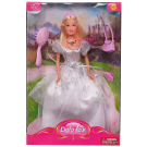 Кукла Defa Lucy Принцесса в роскошном длинном платье, в наборе с игровыми предметами, 3 вида, 29 см