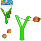 Рогатка YG Sport для метания с 2 текстильными шариками, 2 вида