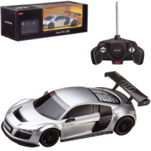 Машина р/у 1:18 Audi R8 Цвет Серебряный Машина р/у 1:18 Audi R8 Цвет Серебряный