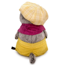 Мягкая игрушка BUDI BASA Кот Басик в кепке и шарфе 19 см