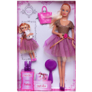 Кукла Defa Lucy Мама и дочка идут в гости, в наборе с игровыми предметами, 2 куклы