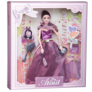 Кукла Junfa Atinil (Атинил) Звезда эстрады (в длинном платье с воздушным шарфом) в наборе с аксессуарами 28см