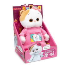 Кошка Ли-Ли в комбинезоне с принтом "Мультсериал" 18 см Кошка Ли-Ли в комбинезоне с принтом "Мультсериал" 18 см