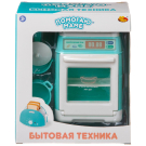 Игровой набор ABtoys Помогаю маме Бытовая техника Электрическая плита в наборе с кастрюлей и сотейником