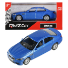 Машинка металлическая Uni-Fortune RMZ City 1:43 BMW M5 без механизмов, 2 цвета (синий/белый), 10,10х3,83х3,01 см