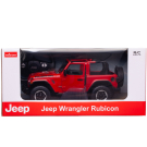 Машина р/у 1:14 JEEP Wrangler JL 2,4G, цвет красный, фары светятся, двери открываются в ручную, 30.2*14*13.4