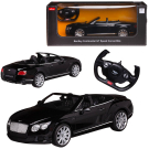 Машина р/у 1:12 Bentley Continetal GT Цвет Черный, 2,4G