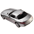 Машина р/у 1:24 Mercedes SLS AMG, цвет серебряный 2.4G