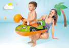 Круг надувной INTEX Kiddie Floats Экскаватор, для малышей с трусами, 1-2 года