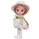 Кукла ABtoys Цветочная фантазия Мини 16,5 см с аксессуарами, 3 вида в коллекции