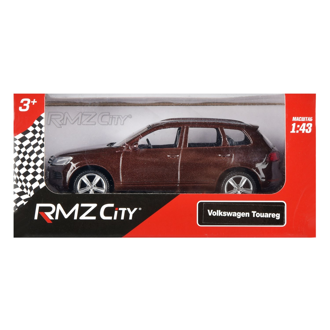 Машинка металлическая Uni-Fortune RMZ City 1:43 Volkswagen Touareg, без  механизмов, 2 цвета (синий/коричневый) | купить, цена, отзывы