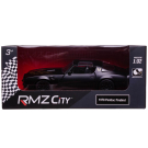 Машина металлическая RMZ City серия 1:32 Pontiac Firebird 1978, инерционная, черный матовый цвет, двери открываются