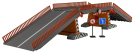 Игровой набор Форма Мост автомобильный для масштабных моделей 1:43 и 1:36