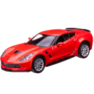 Машина металлическая RMZ City серия 1:32 Chevrolet Corvette Grand Sport, красный цвет, двери открываются