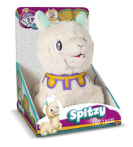 Игрушка интерактивная IMC Toys Club Petz Лама Spitzy интерактивный, со звуковыми эффектами