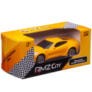 Машинка металлическая Uni-Fortune RMZ City 1:64 Chevrolet Corvette, без механизмов, цвет желтый матовый, 9 x 4.2 x 4 см