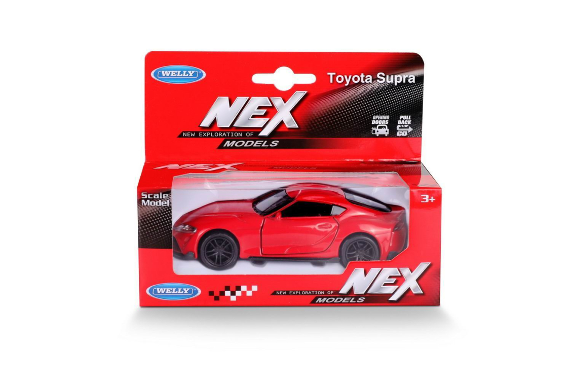 Машинка Welly 1:38 TOYOTA SUPRA V (A90) цвета в ассортименте | купить,  цена, отзывы