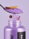 Соль для ванны Fabrik Cosmetology мерцающая с шиммером Purple Valley в банке 550 г