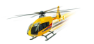 Вертолет DICKIE EC 135 die-cast с крутящимися лопастями 21см