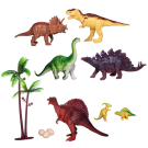 Игровой набор ABtoys Юный натуралист Фигурки динозавров 7 штук