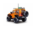 Конструктор Sluban серия Model Brick Джип-внедорожник оранжевый 302 детали