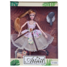Кукла Junfa Atinil (Атинил) В гармонии с природой в платье с двухслойной юбкой с кружевом по низу, 28см