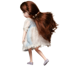 Кукла Junfa в бело-голубом платье 25 см