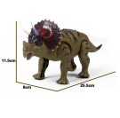 Динозавр Трицератопс, движение, световые и звуковые эффекты, 2 цвета в ассортименте.
