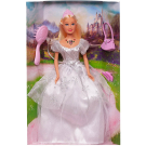 Кукла Defa Lucy Принцесса в белом платье в наборе с игровыми предметами, 29 см