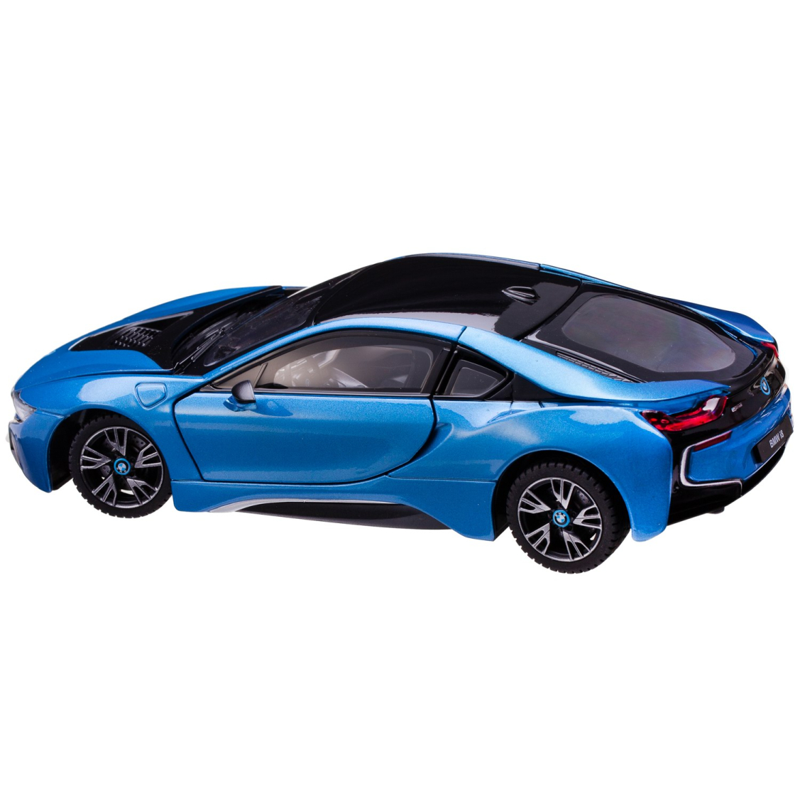 Машина металлическая 1:24 scale BMW i8, цвет синий, двери и капот  открываются | купить, цена, отзывы