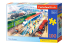 Пазл Castorland Premium Железнодорожный вокзал, 100 деталей
